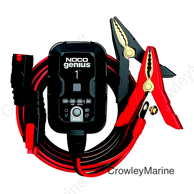 Noco Genius® GENIUS1 Battery Charger And Maintainer, 1 Amp