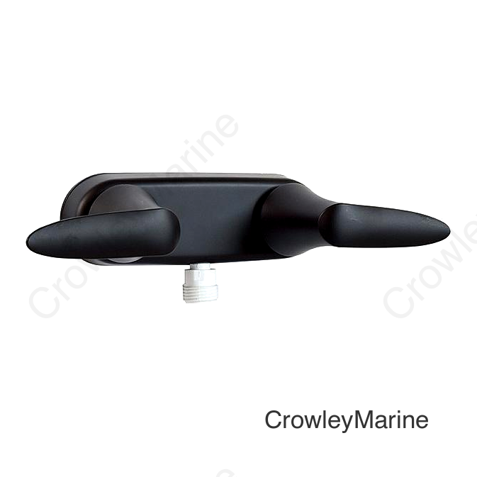 Valterra PF223404 Catalina Matte Black 4" RV Shower Valve Faucet