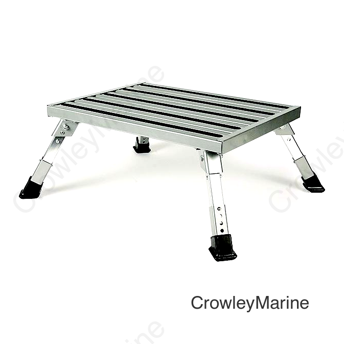 Camco 43676 Adjustable Height Aluminum Platform Step Stool