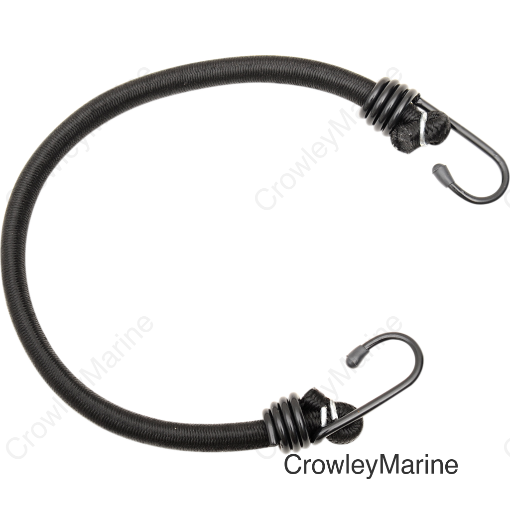 BUNGEE CORD BLK 18"2 HOOK