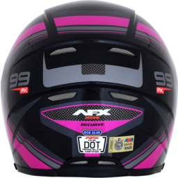 FX-99 Helmet - Recurve - Black/Fuchsia - XS thumbnail-1