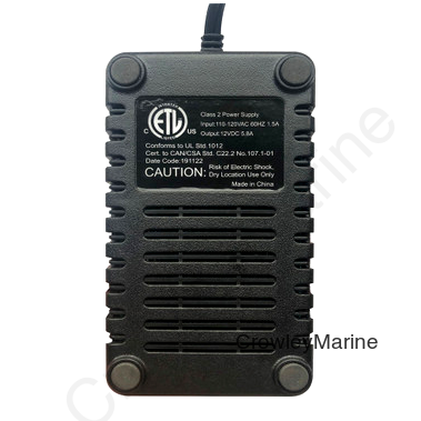 5.8 Amp AC to 12-Volt DC Converter (30058)