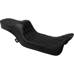 Seat Predator 3 2-Up Ext. Smooth Black Vinyl Touring thumbnail-0