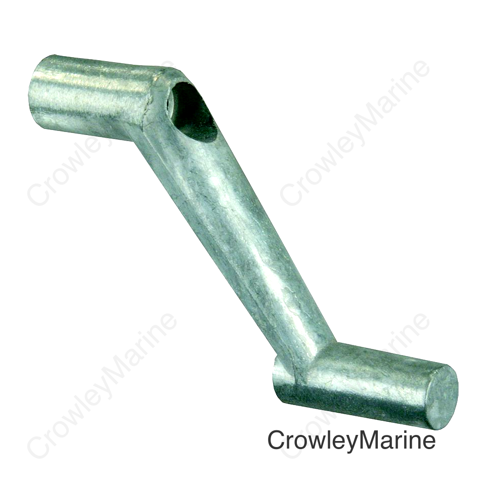 JR Products Die Cast Metal Window Crank, 1-3/4"