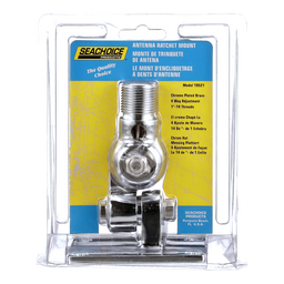 Seachoice 19521 Universal Antenna Ratchet-Mount Base, Chrome-Plated Brass thumbnail-9