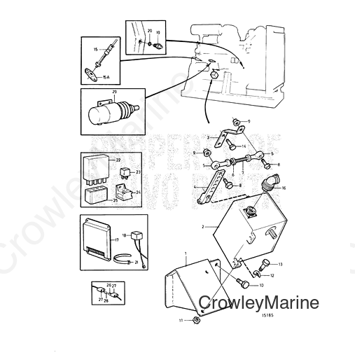 Spindle(V2) - Volvo Penta (1543799)