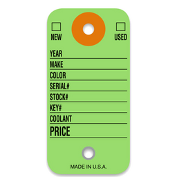 COLORED KEY TAGS (1491)