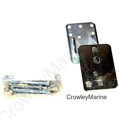 Spare Tire Carrier For 4 & 5 Bolt Wheel Zinc (413150)