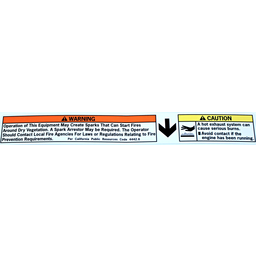 LABEL, EX. WARNING