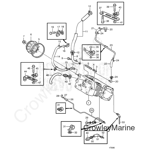 Pipe(V2) - Volvo Penta (9959484)