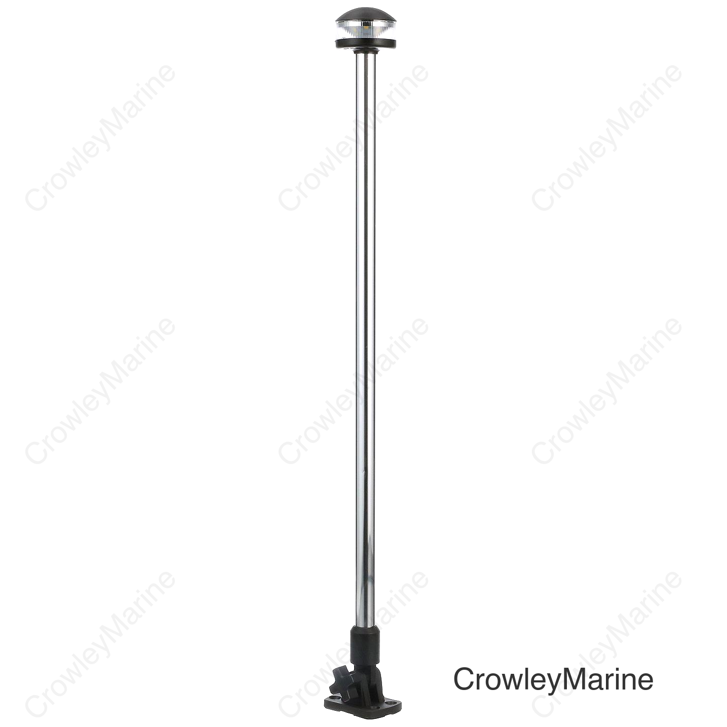 Seachoice Fold-Down LED All-Round Light, 360° Illumination, 2NM Visibility for Sail or Powerboats Under 66 Ft., 24 In.