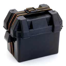 Attwood 90821 Standard Battery Box, Black, Vented - Fits Group 16 thumbnail-0