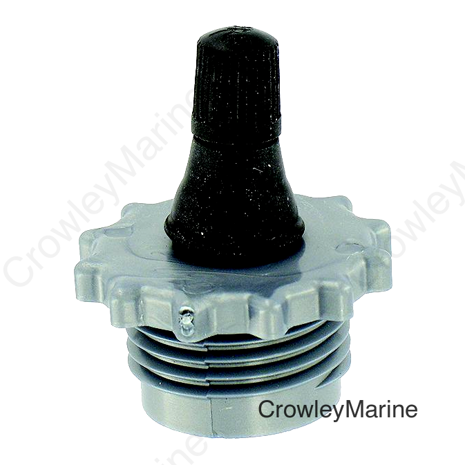 Valterra Blow Out Plug, Gray Plastic w/Valve