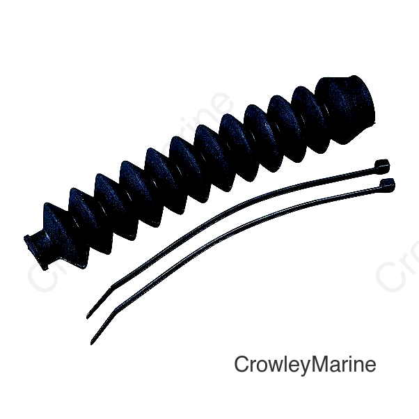 Steering Cable Boot, Carded