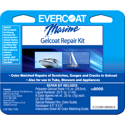 Gel Coat Repair Kit, 6 per Case