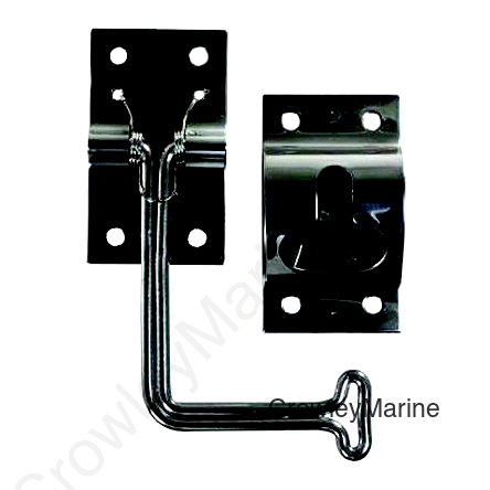 JR Products 0611875 90° Door Holder, SS