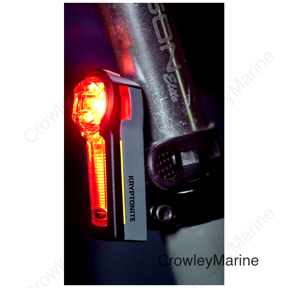 Kryptonite Incite X8/XBR Headlight/Taillight Set - Black