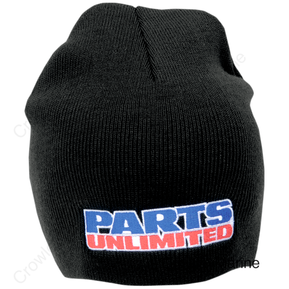 BEANIE F16 PARTSUNLTD BLK