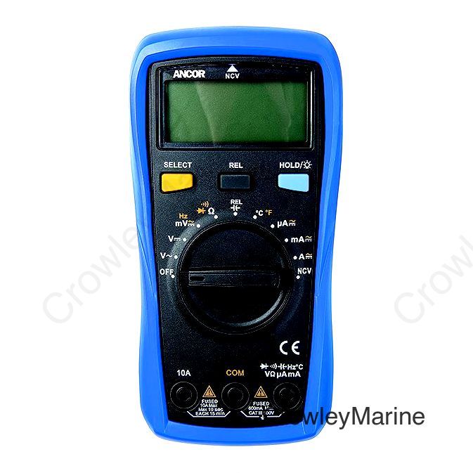 Ancor 703073 True RMS 12 Function Digital Multimeter