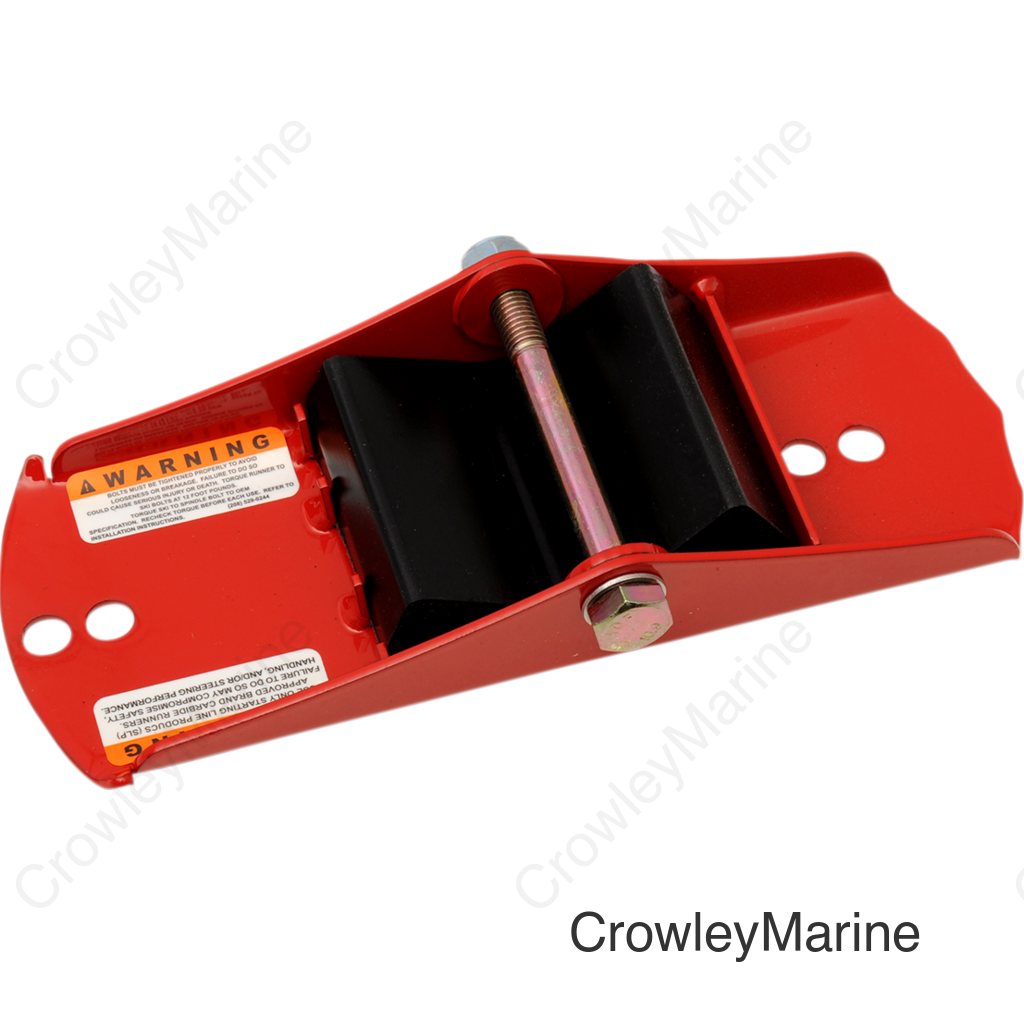 Ski Mount Saddle - Standard Use - Red