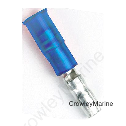 Ancor 230718 Marine Grade™ Nylon Snap Plugs, Male, 16-14 Wire, Blue, 4/Pk