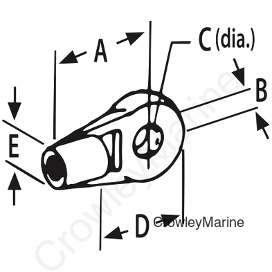 Terminal Eye 30 Series - Sierra Marine Engine Parts (317413)