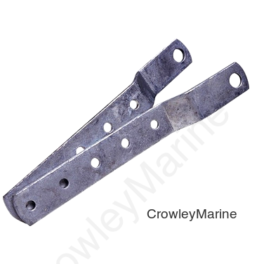 Marine Keel Roller Bracket, Galvanized (2 Required) (407016)