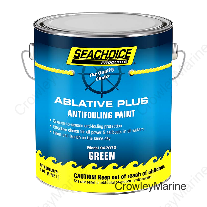 Seachoice 94707G Ablative Plus Premium Antifouling Paint, Green, 1 Gallon