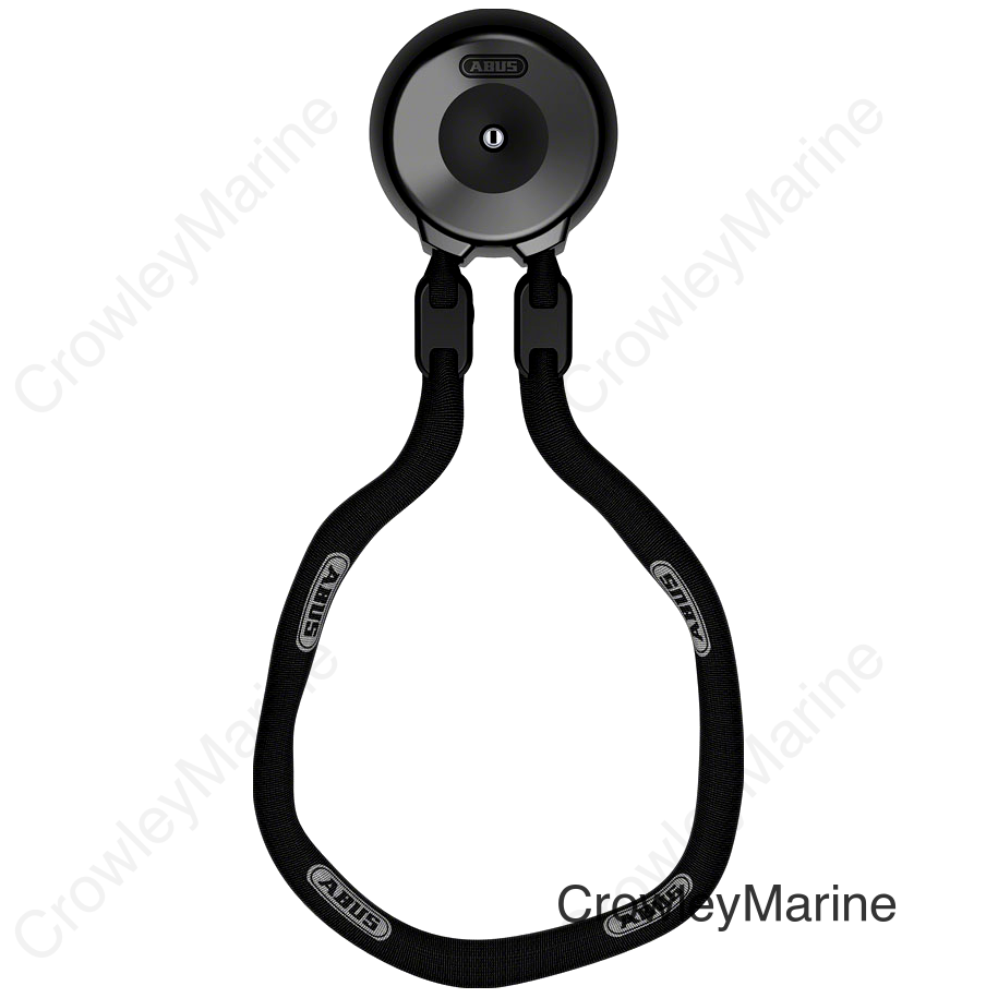 Abus 9KS/110 Wall Anchor + Chain - 3.7'/110cm 9mm Links