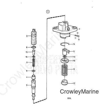 Clamping Ring(V2) - Volvo Penta (840854)