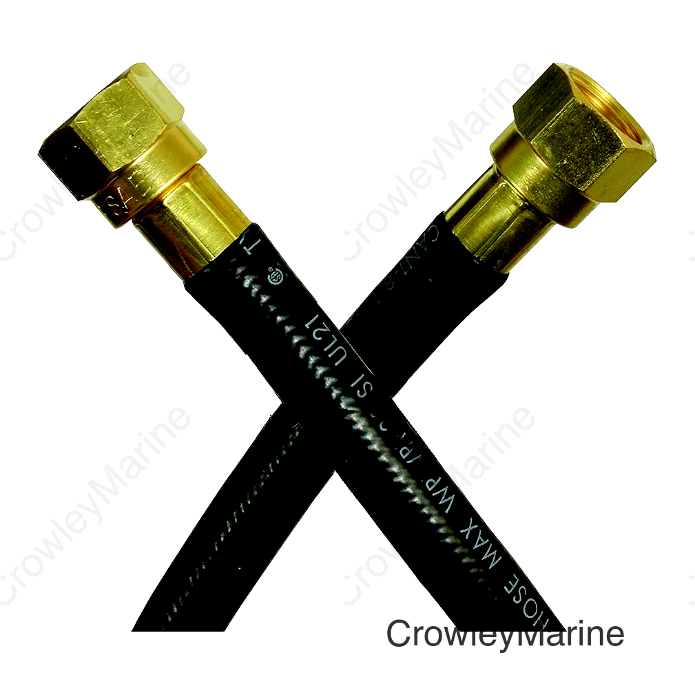 JR Products 1/4" RV Rubber LP Supply Hose