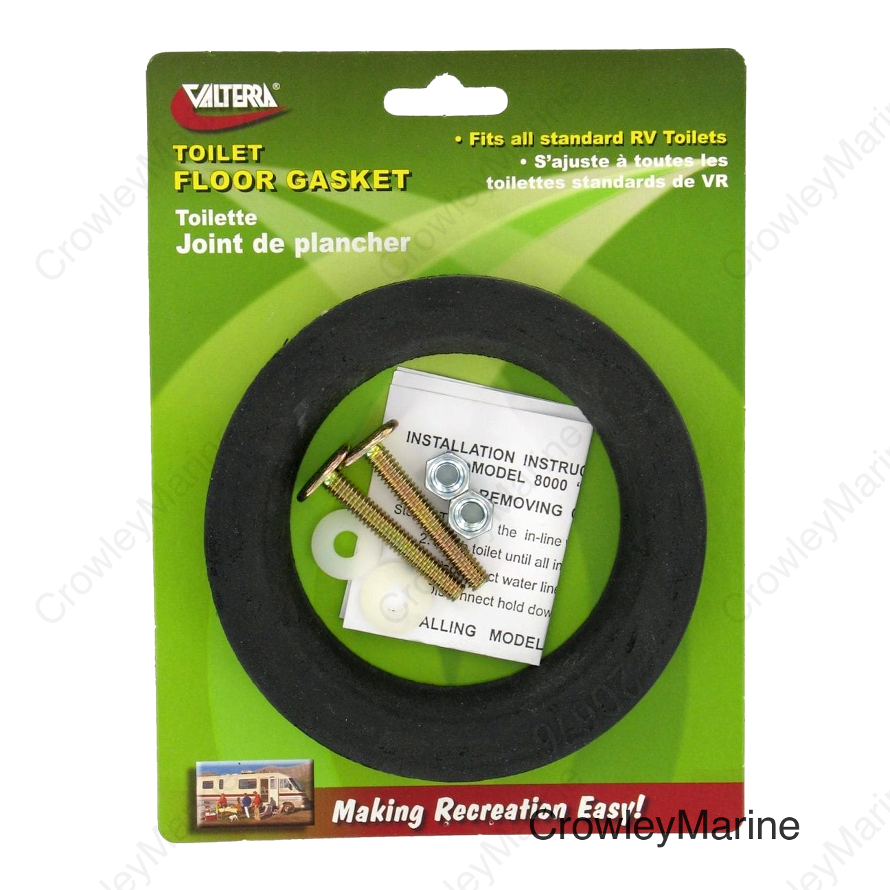 FLOOR GASKET  TOILET 1/CD