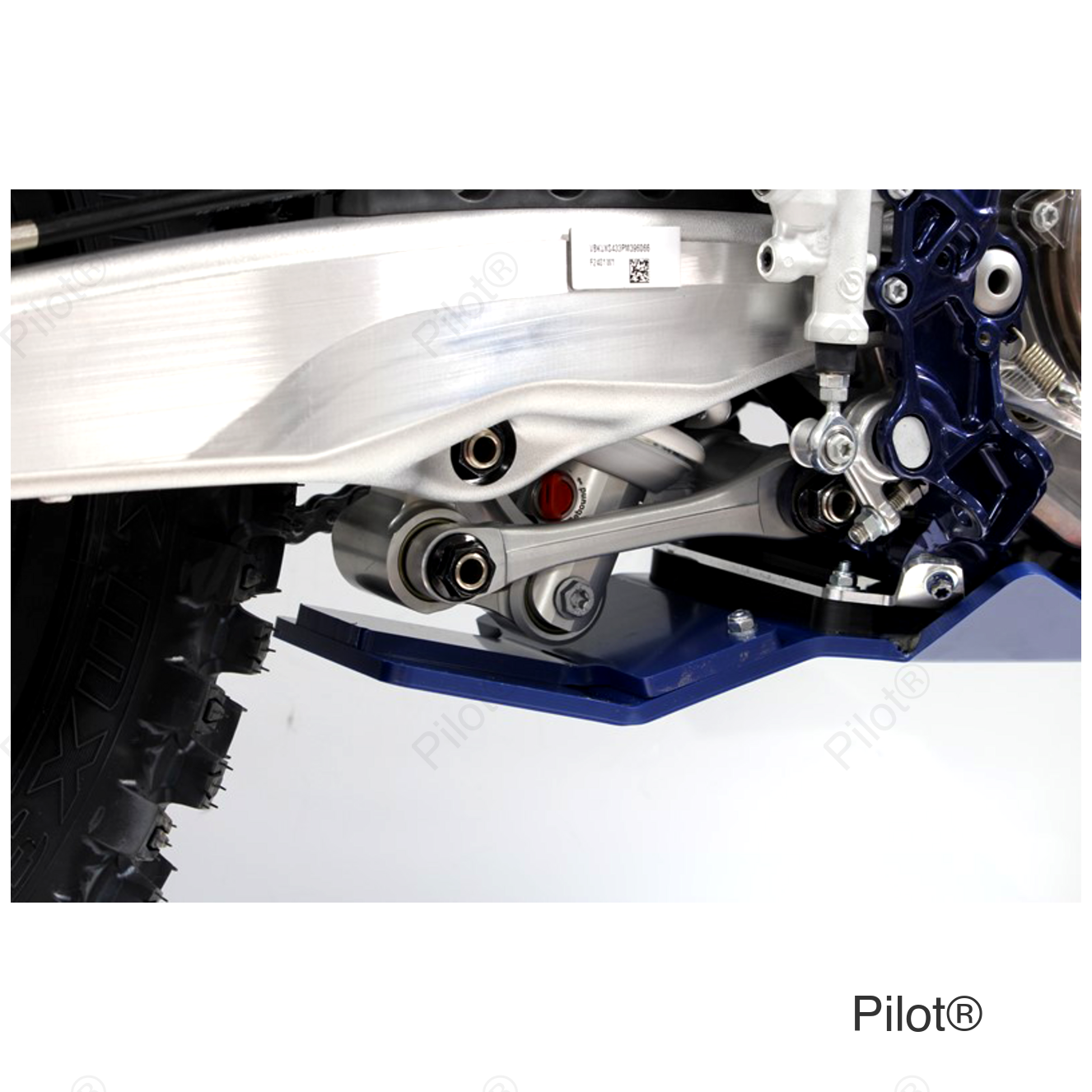 Xtrem Skid Plate - Blue - Husqvarna