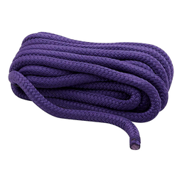 Seachoice Double-Braid Nylon Dock Line w/ Eye Splice, Pre-Shrunk, Heat Stabilized, 1/2 In. X 25 Ft., Purple thumbnail-0