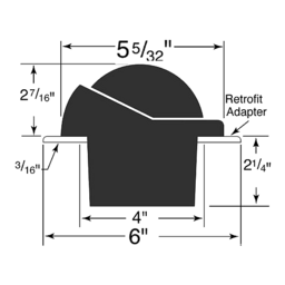 HELMSMAN COMPASS-FLUSH MOUNT thumbnail-2