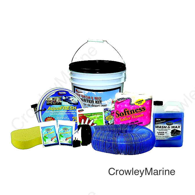 Valterra RV Starter Kit In A Bucket w/Wash & Wax