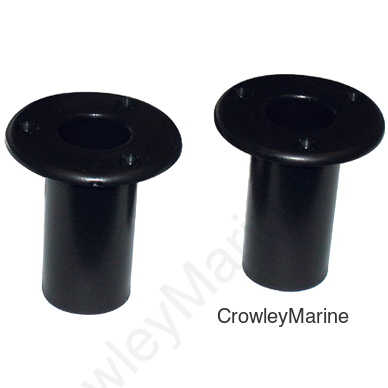 Plastic Cup Mounts for Removable Ladders, Pair