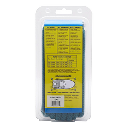 Seachoice Double-Braid Nylon Dock Line w/ Eye Splice, Pre-Shrunk, Heat Stabilized, 3/8 In. X 15 Ft., Teal Green thumbnail-0
