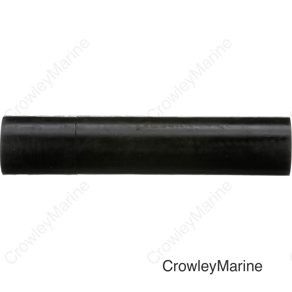 Seachoice Molded Straight Roller, Black, Boat Trailer, 12 in. X 5/8 in.