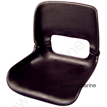 Flat Bottom Seat Only, Black
