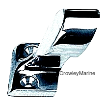 Sea-Dog 2851611 60° End Rail Fitting, Stainless, 1" Tubing