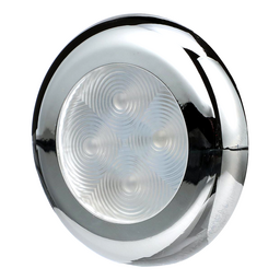 Seachoice LED Courtesy Interior Light Chrome/White Bezel, Blue LED thumbnail-2