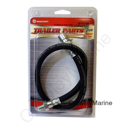 Hydraulic Flex Hose, 19.5" Long, 7/16-24F x 7/16-20M (261801)