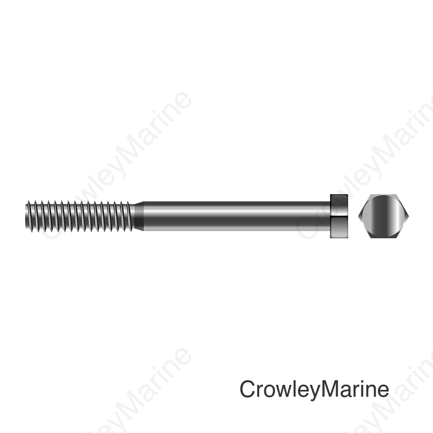 Cap Screw - Hex Head, 1/4-20 x 3/4"