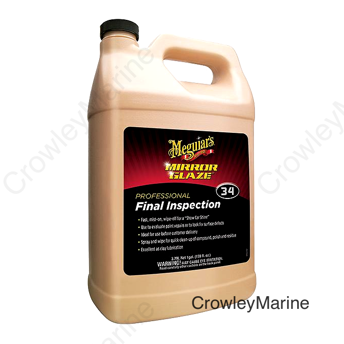 Final Inspection Cleaner Gal