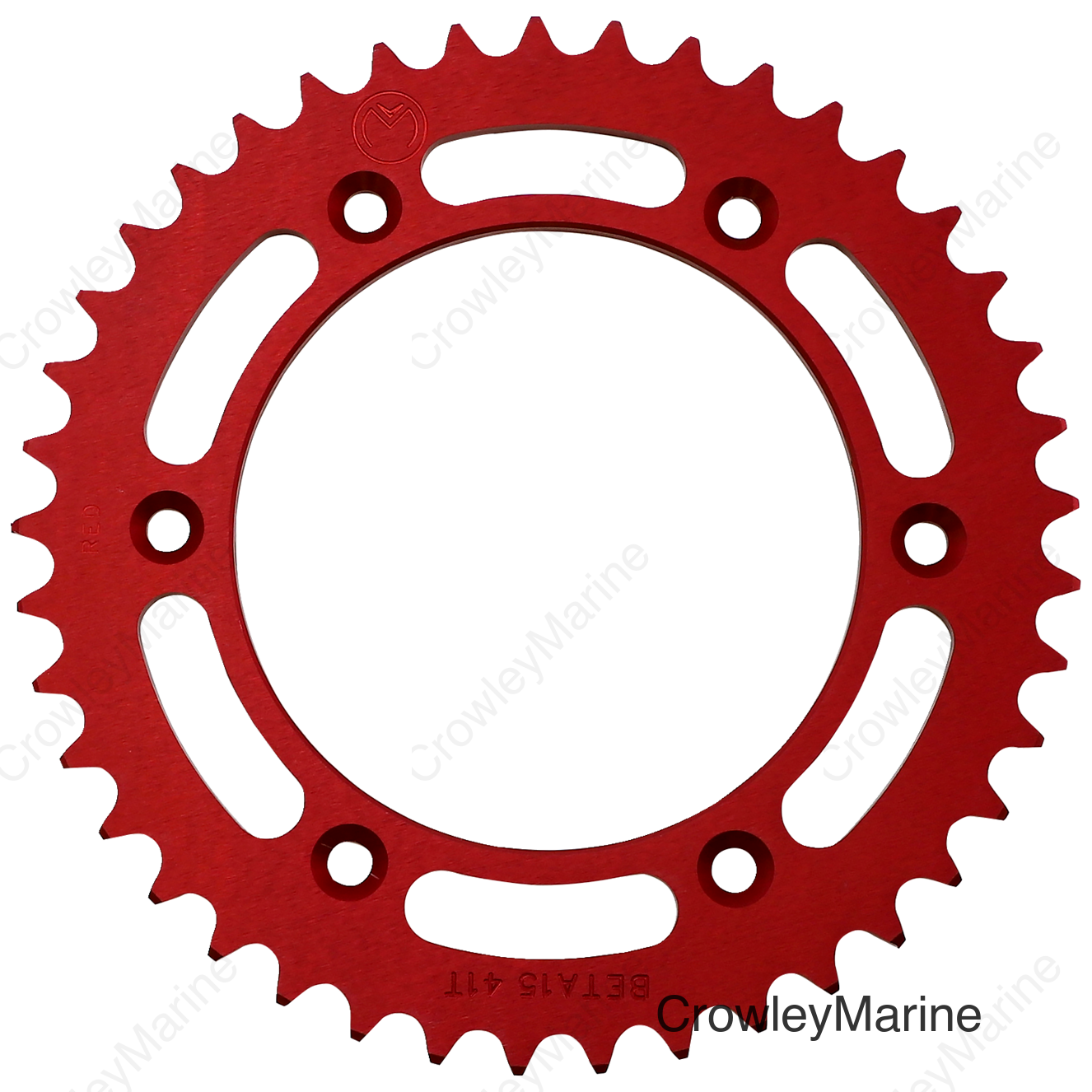SPROCKET ALU BETA 41T RED