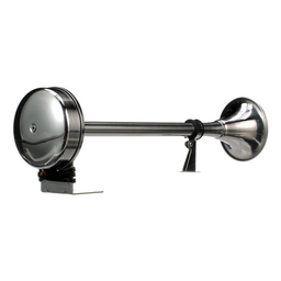 Seachoice 14541 Single Trumpet Horn, Stainless Steel Tube and Mounting Bracket, 106 dB, 16-3/4 Inches Long, 12V thumbnail-2
