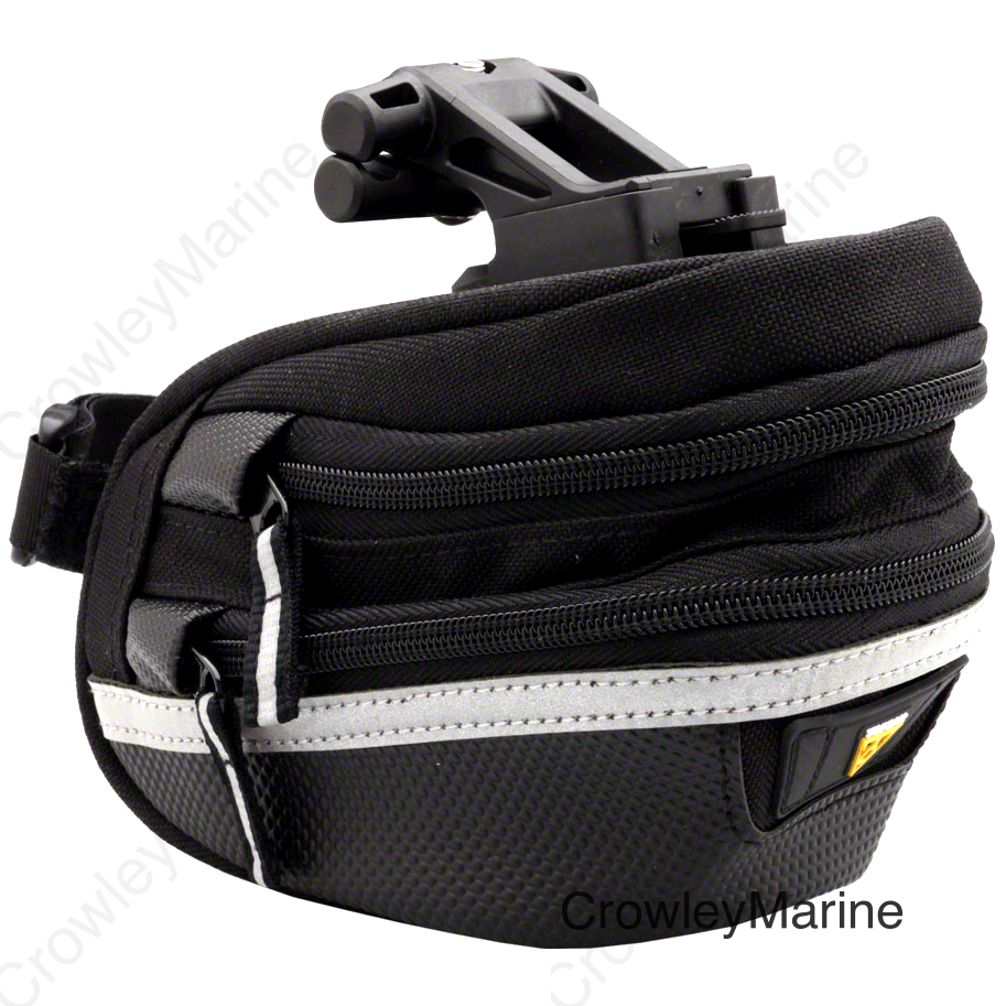 Topeak Survival Wedge Pack II Seat Bag with Tool Kit and Mount Black
