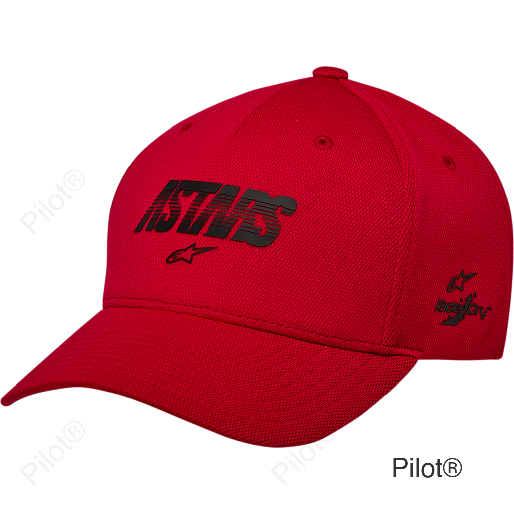 Angle Velo Tech Hat - Red - One SIze