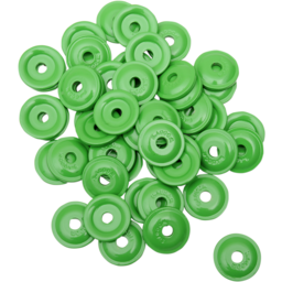 ROUND DIGGER SUPPORT PLATE 48/PK GREEN thumbnail-1